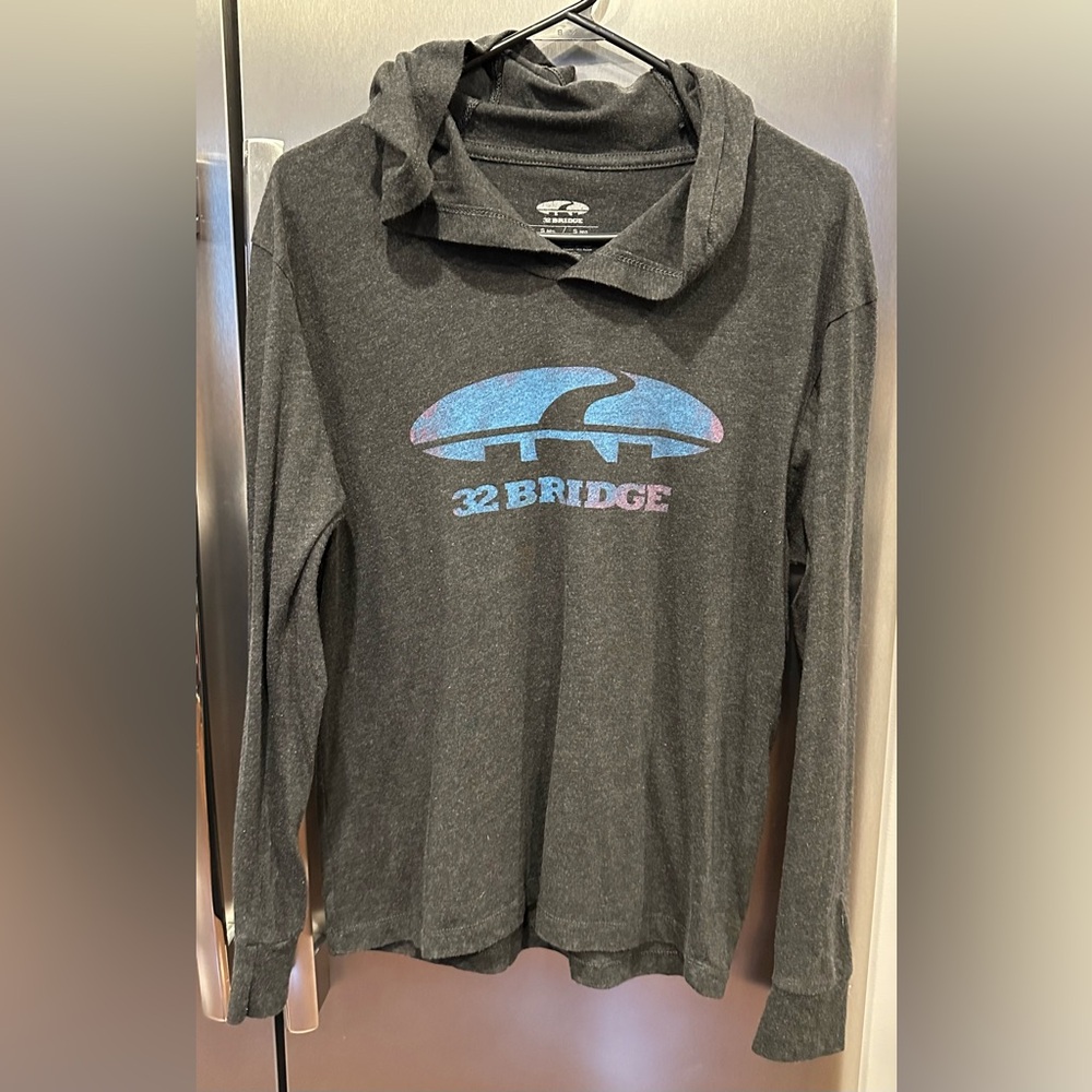 Luke Bryan 32 Bridge Broadway Nashville bar lightweight hoodie size small